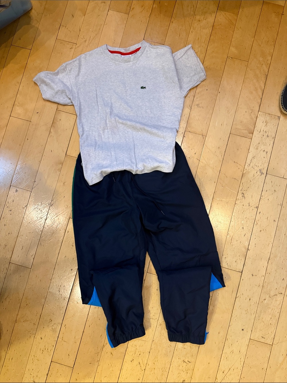 Lacoste Kids Navy Track Pants - Navy Blue